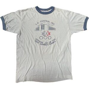 L.A. Central Jail Official Jail Of The 1984 Summer Games Men's T-Shirt Olypmics